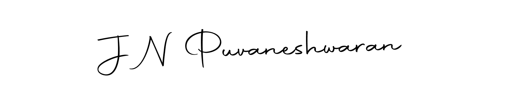Make a short J N Puvaneshwaran signature style. Manage your documents anywhere anytime using Autography-DOLnW. Create and add eSignatures, submit forms, share and send files easily. J N Puvaneshwaran signature style 10 images and pictures png