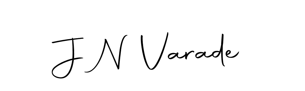 if you are searching for the best signature style for your name J N Varade. so please give up your signature search. here we have designed multiple signature styles  using Autography-DOLnW. J N Varade signature style 10 images and pictures png