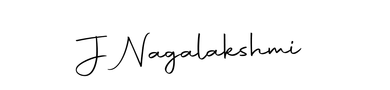 Make a beautiful signature design for name J Nagalakshmi. With this signature (Autography-DOLnW) style, you can create a handwritten signature for free. J Nagalakshmi signature style 10 images and pictures png