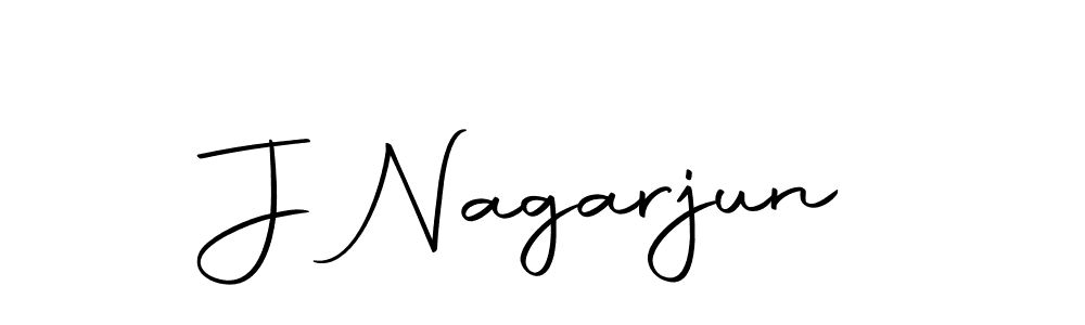 You should practise on your own different ways (Autography-DOLnW) to write your name (J Nagarjun) in signature. don't let someone else do it for you. J Nagarjun signature style 10 images and pictures png