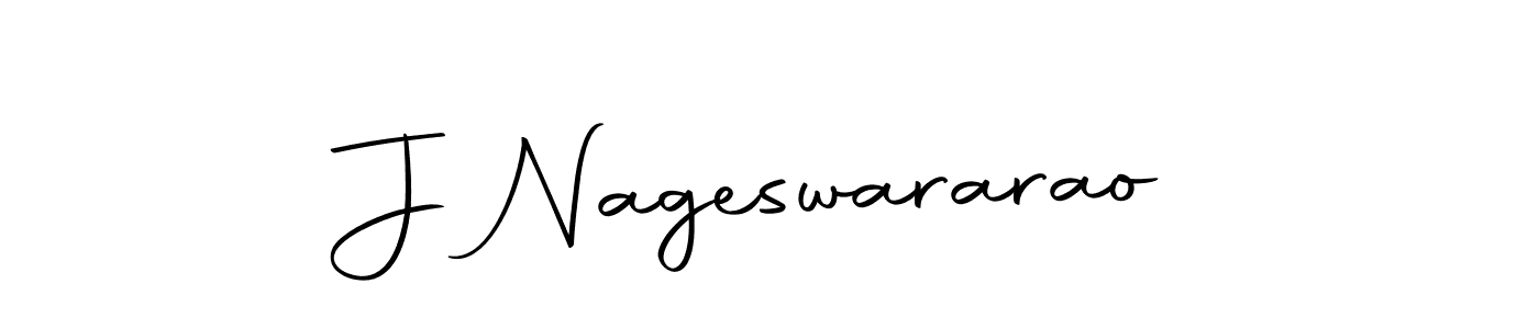 Make a beautiful signature design for name J Nageswararao. With this signature (Autography-DOLnW) style, you can create a handwritten signature for free. J Nageswararao signature style 10 images and pictures png