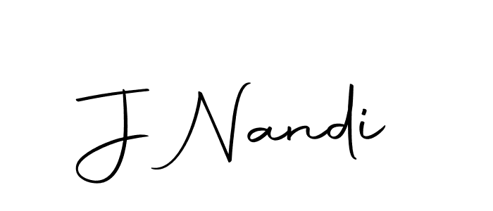 How to make J Nandi signature? Autography-DOLnW is a professional autograph style. Create handwritten signature for J Nandi name. J Nandi signature style 10 images and pictures png