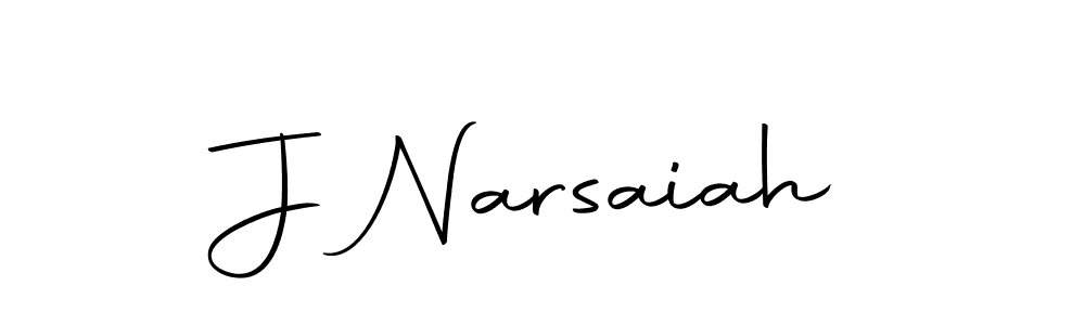 How to make J Narsaiah name signature. Use Autography-DOLnW style for creating short signs online. This is the latest handwritten sign. J Narsaiah signature style 10 images and pictures png