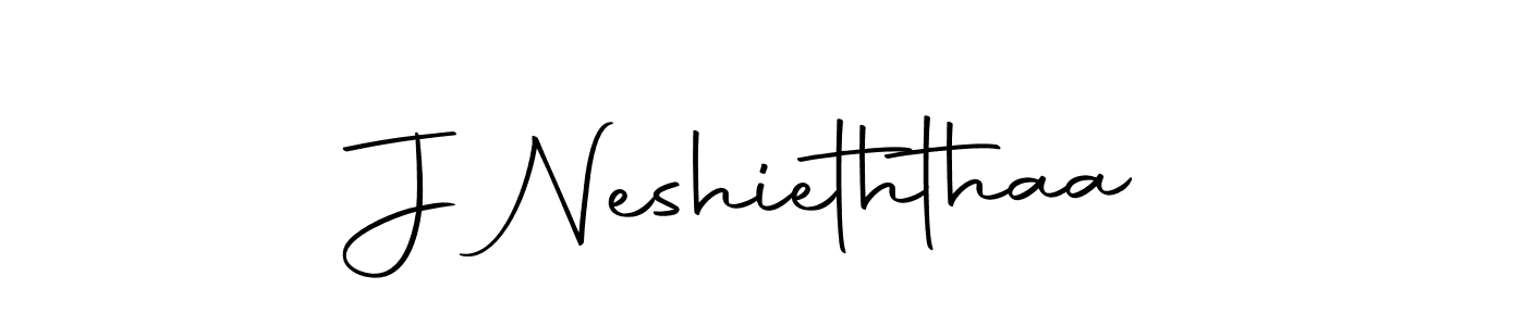 You should practise on your own different ways (Autography-DOLnW) to write your name (J Neshieththaa) in signature. don't let someone else do it for you. J Neshieththaa signature style 10 images and pictures png