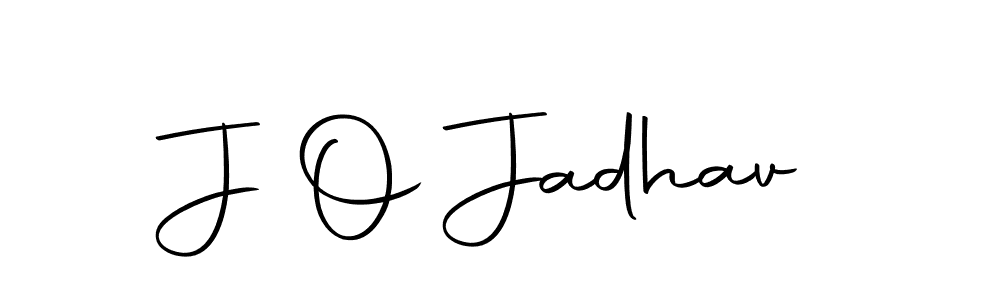 Here are the top 10 professional signature styles for the name J O Jadhav. These are the best autograph styles you can use for your name. J O Jadhav signature style 10 images and pictures png