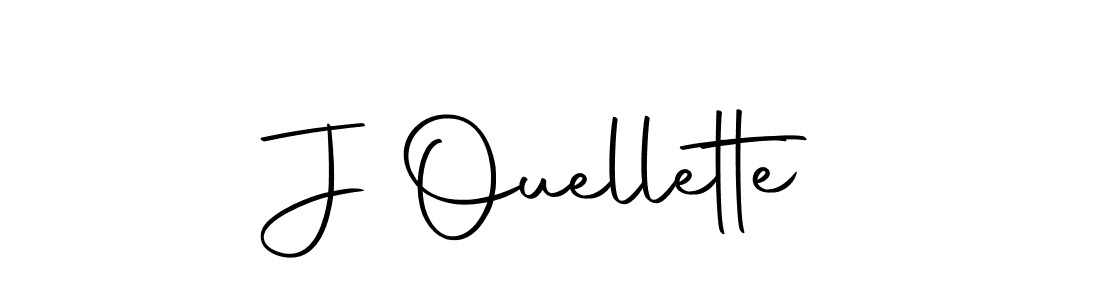 How to make J Ouellette name signature. Use Autography-DOLnW style for creating short signs online. This is the latest handwritten sign. J Ouellette signature style 10 images and pictures png