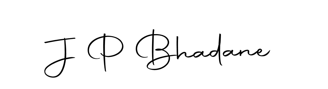 Use a signature maker to create a handwritten signature online. With this signature software, you can design (Autography-DOLnW) your own signature for name J P Bhadane. J P Bhadane signature style 10 images and pictures png