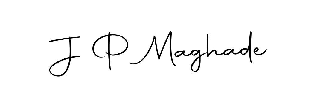 Also we have J P Maghade name is the best signature style. Create professional handwritten signature collection using Autography-DOLnW autograph style. J P Maghade signature style 10 images and pictures png