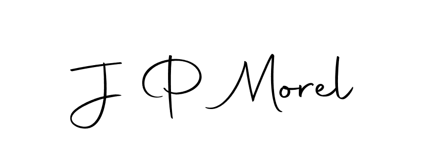 Also we have J P Morel name is the best signature style. Create professional handwritten signature collection using Autography-DOLnW autograph style. J P Morel signature style 10 images and pictures png