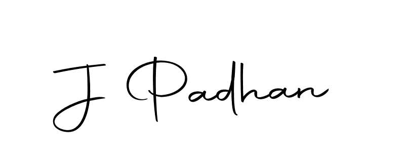 Make a beautiful signature design for name J Padhan. With this signature (Autography-DOLnW) style, you can create a handwritten signature for free. J Padhan signature style 10 images and pictures png