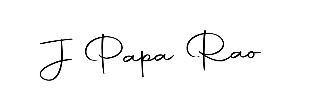 You should practise on your own different ways (Autography-DOLnW) to write your name (J Papa Rao) in signature. don't let someone else do it for you. J Papa Rao signature style 10 images and pictures png