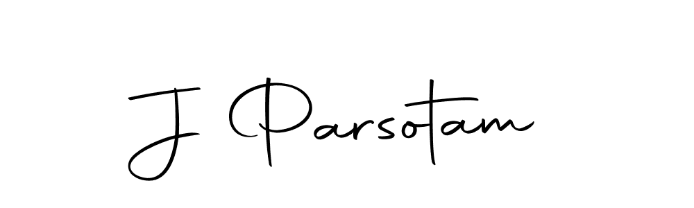 Also we have J Parsotam name is the best signature style. Create professional handwritten signature collection using Autography-DOLnW autograph style. J Parsotam signature style 10 images and pictures png