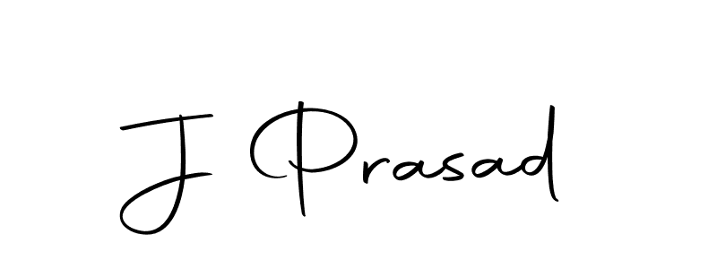 Make a beautiful signature design for name J Prasad. With this signature (Autography-DOLnW) style, you can create a handwritten signature for free. J Prasad signature style 10 images and pictures png