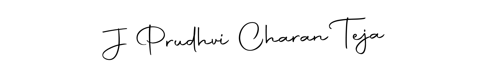 How to make J Prudhvi Charan Teja signature? Autography-DOLnW is a professional autograph style. Create handwritten signature for J Prudhvi Charan Teja name. J Prudhvi Charan Teja signature style 10 images and pictures png