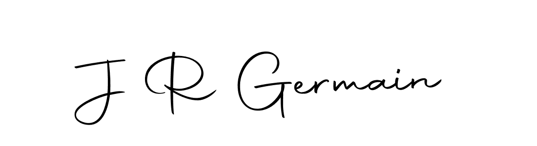 Design your own signature with our free online signature maker. With this signature software, you can create a handwritten (Autography-DOLnW) signature for name J R Germain. J R Germain signature style 10 images and pictures png