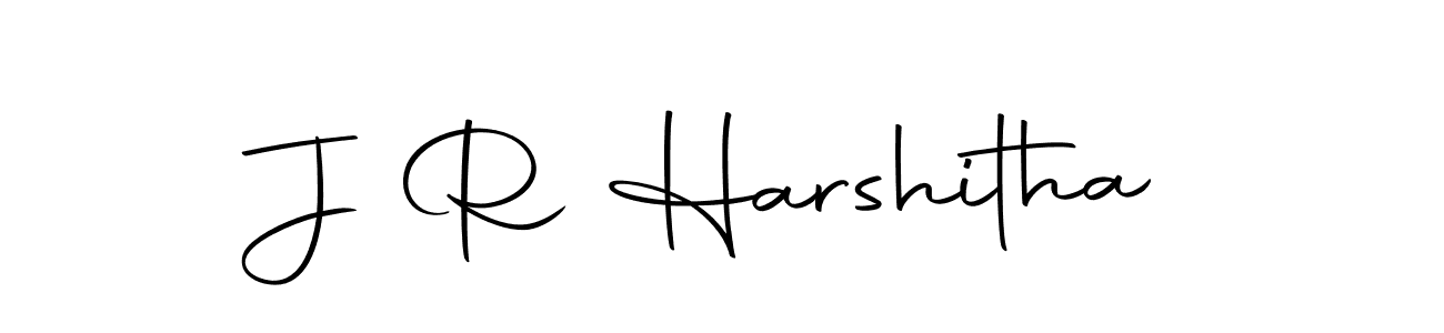 The best way (Autography-DOLnW) to make a short signature is to pick only two or three words in your name. The name J R Harshitha include a total of six letters. For converting this name. J R Harshitha signature style 10 images and pictures png