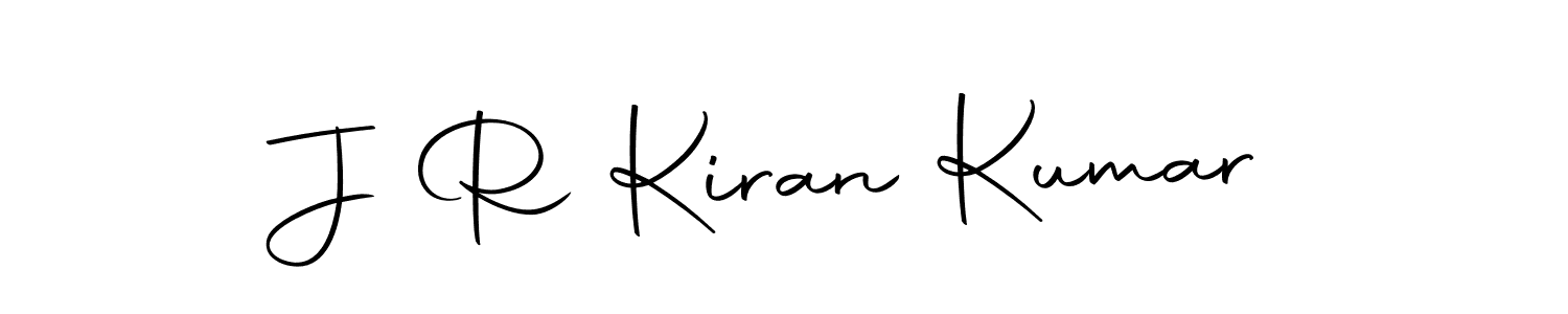 Make a short J R Kiran Kumar signature style. Manage your documents anywhere anytime using Autography-DOLnW. Create and add eSignatures, submit forms, share and send files easily. J R Kiran Kumar signature style 10 images and pictures png