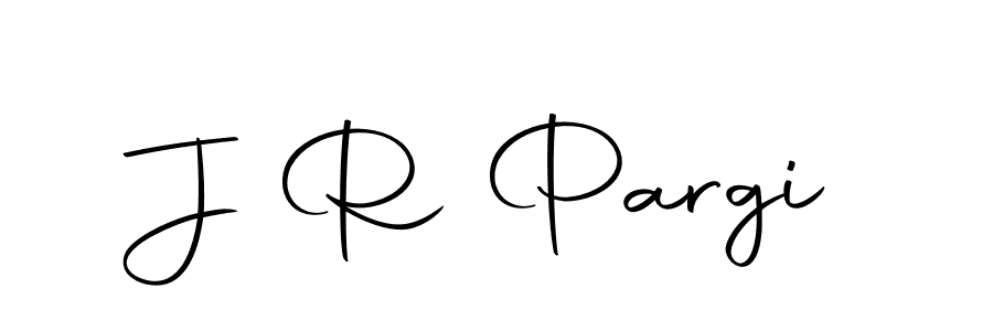 Use a signature maker to create a handwritten signature online. With this signature software, you can design (Autography-DOLnW) your own signature for name J R Pargi. J R Pargi signature style 10 images and pictures png