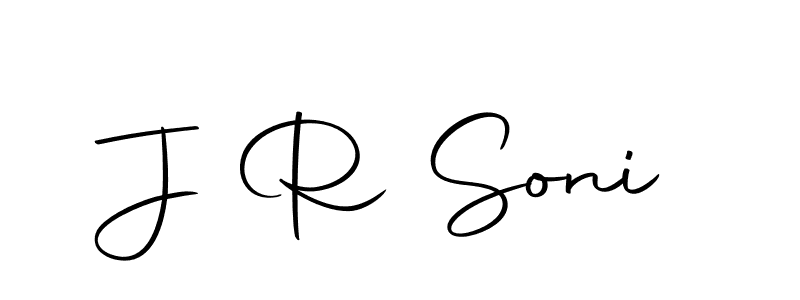 You can use this online signature creator to create a handwritten signature for the name J R Soni. This is the best online autograph maker. J R Soni signature style 10 images and pictures png