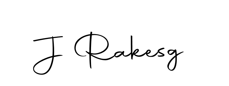 Design your own signature with our free online signature maker. With this signature software, you can create a handwritten (Autography-DOLnW) signature for name J Rakesg. J Rakesg signature style 10 images and pictures png