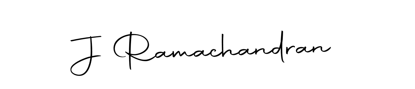 Create a beautiful signature design for name J Ramachandran. With this signature (Autography-DOLnW) fonts, you can make a handwritten signature for free. J Ramachandran signature style 10 images and pictures png