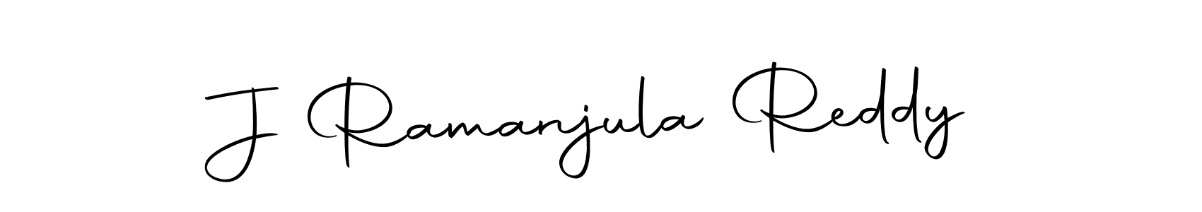 The best way (Autography-DOLnW) to make a short signature is to pick only two or three words in your name. The name J Ramanjula Reddy include a total of six letters. For converting this name. J Ramanjula Reddy signature style 10 images and pictures png