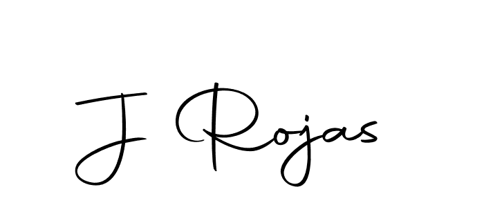 Create a beautiful signature design for name J Rojas. With this signature (Autography-DOLnW) fonts, you can make a handwritten signature for free. J Rojas signature style 10 images and pictures png