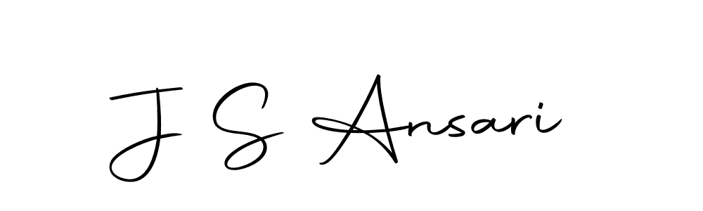 The best way (Autography-DOLnW) to make a short signature is to pick only two or three words in your name. The name J S Ansari include a total of six letters. For converting this name. J S Ansari signature style 10 images and pictures png