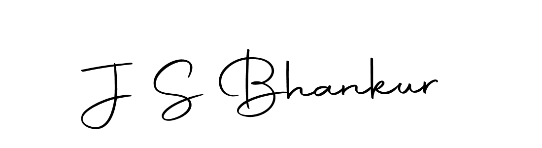 Design your own signature with our free online signature maker. With this signature software, you can create a handwritten (Autography-DOLnW) signature for name J S Bhankur. J S Bhankur signature style 10 images and pictures png