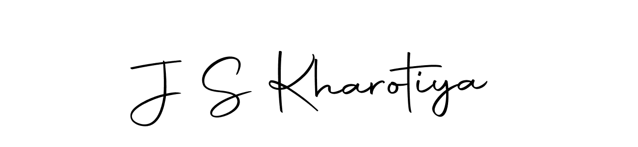 How to make J S Kharotiya signature? Autography-DOLnW is a professional autograph style. Create handwritten signature for J S Kharotiya name. J S Kharotiya signature style 10 images and pictures png