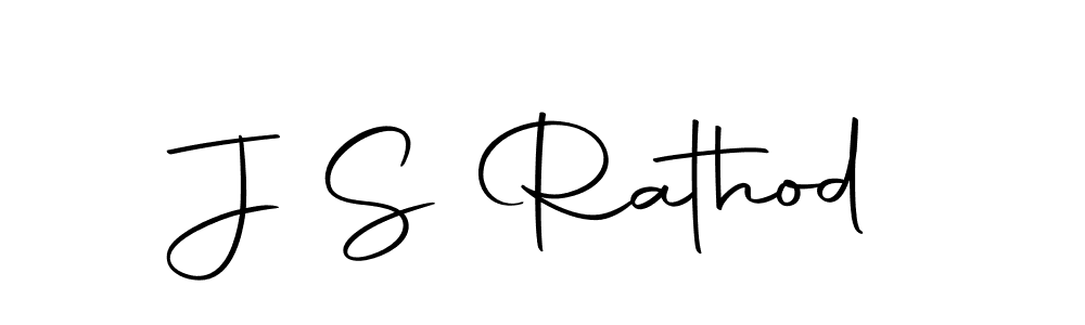 Make a beautiful signature design for name J S Rathod. With this signature (Autography-DOLnW) style, you can create a handwritten signature for free. J S Rathod signature style 10 images and pictures png