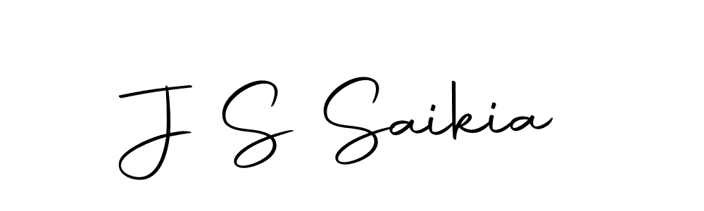 You should practise on your own different ways (Autography-DOLnW) to write your name (J S Saikia) in signature. don't let someone else do it for you. J S Saikia signature style 10 images and pictures png