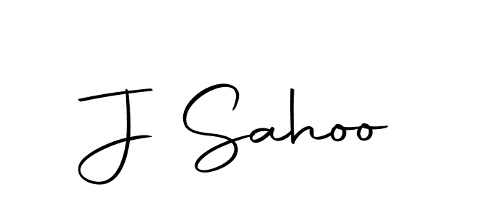 Use a signature maker to create a handwritten signature online. With this signature software, you can design (Autography-DOLnW) your own signature for name J Sahoo. J Sahoo signature style 10 images and pictures png