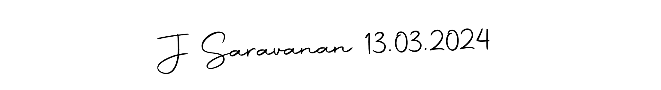 Also we have J Saravanan 13.03.2024 name is the best signature style. Create professional handwritten signature collection using Autography-DOLnW autograph style. J Saravanan 13.03.2024 signature style 10 images and pictures png