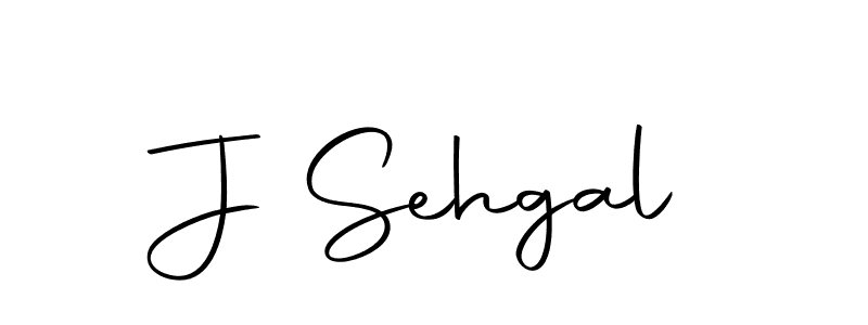 Create a beautiful signature design for name J Sehgal. With this signature (Autography-DOLnW) fonts, you can make a handwritten signature for free. J Sehgal signature style 10 images and pictures png