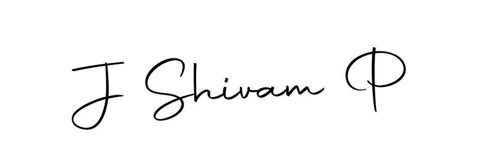 Design your own signature with our free online signature maker. With this signature software, you can create a handwritten (Autography-DOLnW) signature for name J Shivam P. J Shivam P signature style 10 images and pictures png