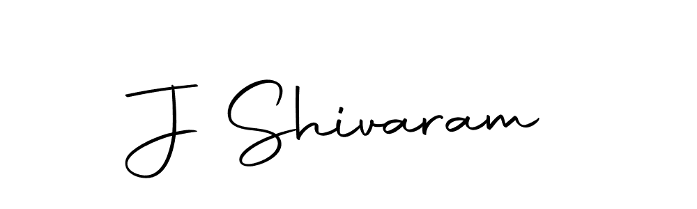 Create a beautiful signature design for name J Shivaram. With this signature (Autography-DOLnW) fonts, you can make a handwritten signature for free. J Shivaram signature style 10 images and pictures png