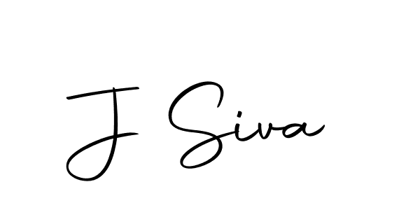 Design your own signature with our free online signature maker. With this signature software, you can create a handwritten (Autography-DOLnW) signature for name J Siva. J Siva signature style 10 images and pictures png