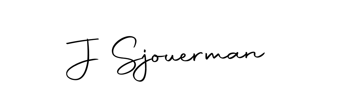You should practise on your own different ways (Autography-DOLnW) to write your name (J Sjouerman) in signature. don't let someone else do it for you. J Sjouerman signature style 10 images and pictures png