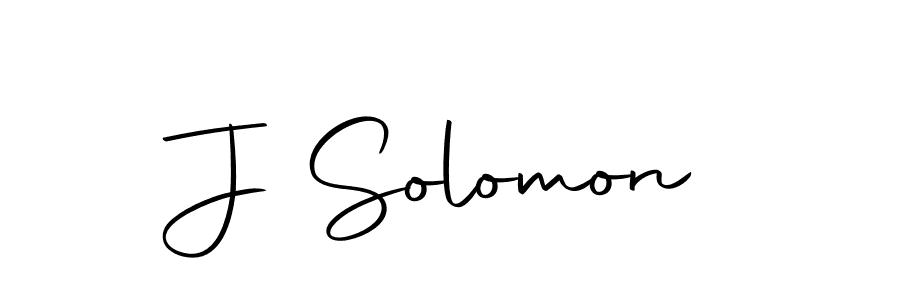 How to make J Solomon signature? Autography-DOLnW is a professional autograph style. Create handwritten signature for J Solomon name. J Solomon signature style 10 images and pictures png