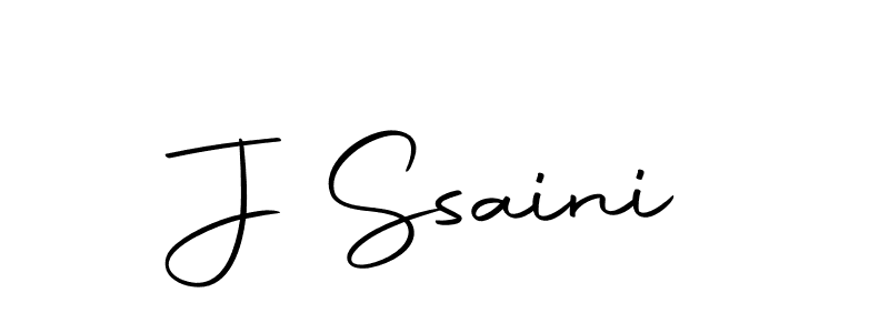 Use a signature maker to create a handwritten signature online. With this signature software, you can design (Autography-DOLnW) your own signature for name J Ssaini. J Ssaini signature style 10 images and pictures png