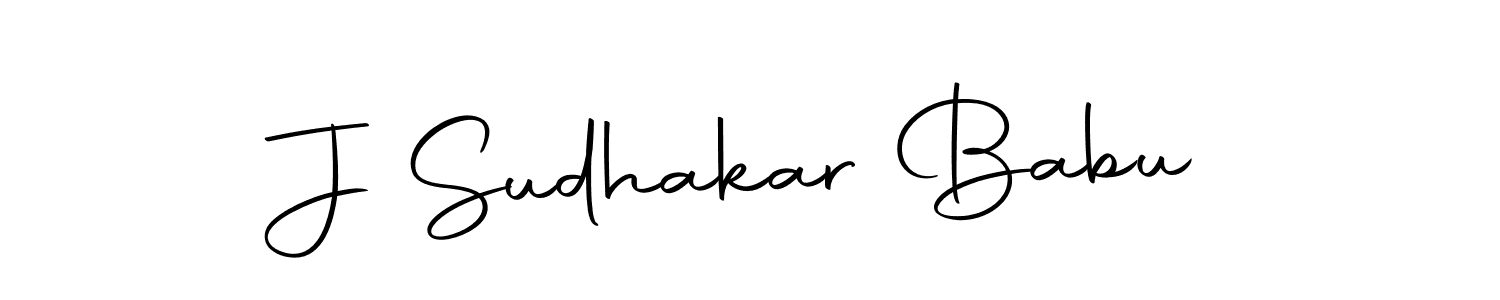 Make a beautiful signature design for name J Sudhakar Babu. With this signature (Autography-DOLnW) style, you can create a handwritten signature for free. J Sudhakar Babu signature style 10 images and pictures png