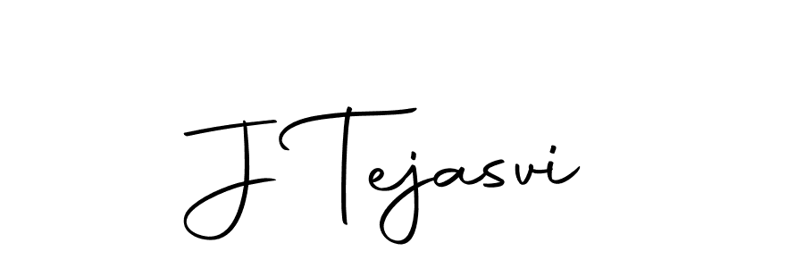 Design your own signature with our free online signature maker. With this signature software, you can create a handwritten (Autography-DOLnW) signature for name J Tejasvi. J Tejasvi signature style 10 images and pictures png