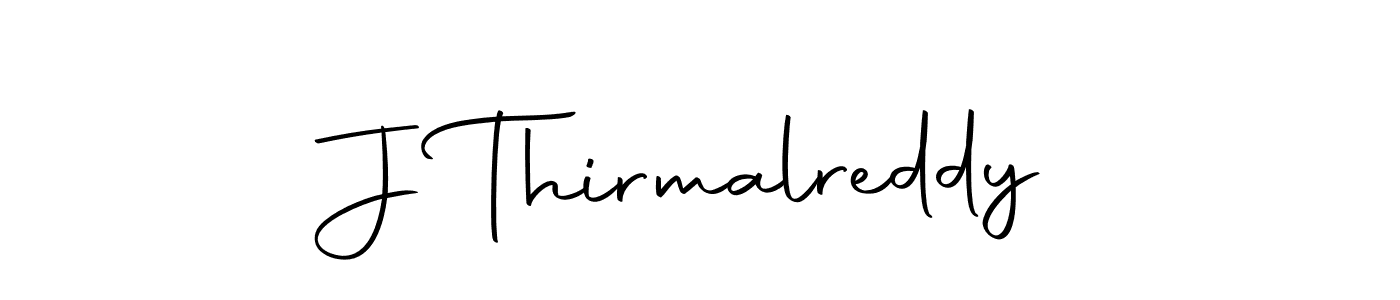 Also we have J Thirmalreddy name is the best signature style. Create professional handwritten signature collection using Autography-DOLnW autograph style. J Thirmalreddy signature style 10 images and pictures png