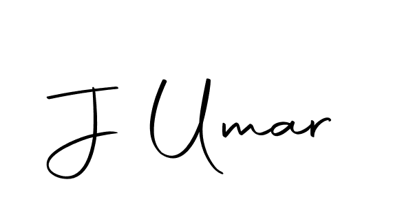 You should practise on your own different ways (Autography-DOLnW) to write your name (J Umar) in signature. don't let someone else do it for you. J Umar signature style 10 images and pictures png