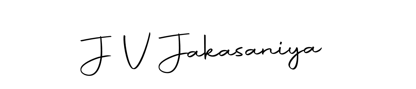 Also we have J V Jakasaniya name is the best signature style. Create professional handwritten signature collection using Autography-DOLnW autograph style. J V Jakasaniya signature style 10 images and pictures png