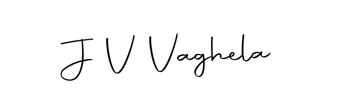 How to make J V Vaghela name signature. Use Autography-DOLnW style for creating short signs online. This is the latest handwritten sign. J V Vaghela signature style 10 images and pictures png