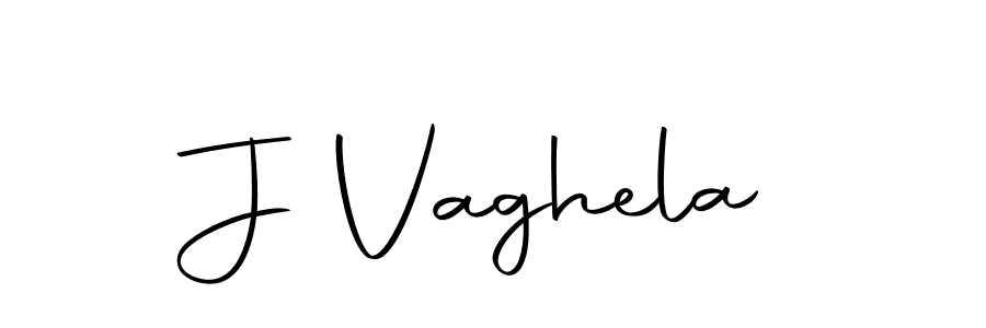 Design your own signature with our free online signature maker. With this signature software, you can create a handwritten (Autography-DOLnW) signature for name J Vaghela. J Vaghela signature style 10 images and pictures png