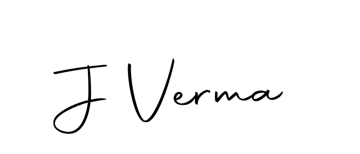 You should practise on your own different ways (Autography-DOLnW) to write your name (J Verma) in signature. don't let someone else do it for you. J Verma signature style 10 images and pictures png