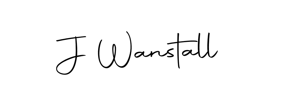 Make a beautiful signature design for name J Wanstall. Use this online signature maker to create a handwritten signature for free. J Wanstall signature style 10 images and pictures png